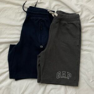 GAP Kids Dual Pack Navy and Gray Shorts